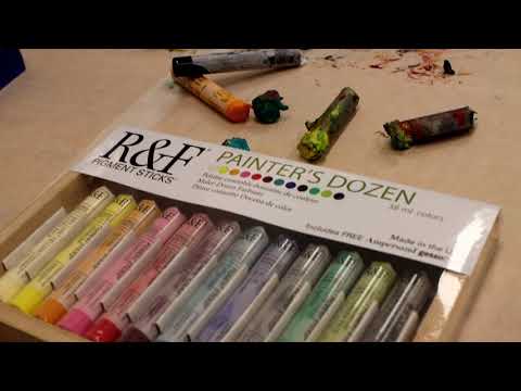 R&F - Pigment Sticks - Painter's Dozen Set - 12 Colours