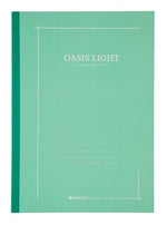 ITOYA Notebook - Lined Mint Itoya - ProFolio - Oasis Light Notebooks - 7x9.9”