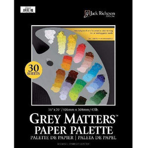 
                
                    Load image into Gallery viewer, JACK RICHESON GREY MATTERS Grey Matters - Tear of Paper Palette - 16x20&amp;quot;
                
            