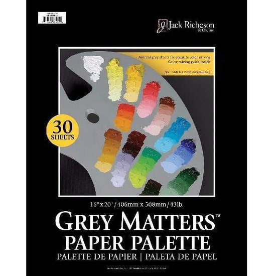 JACK RICHESON GREY MATTERS Grey Matters - Tear of Paper Palette - 16x20"