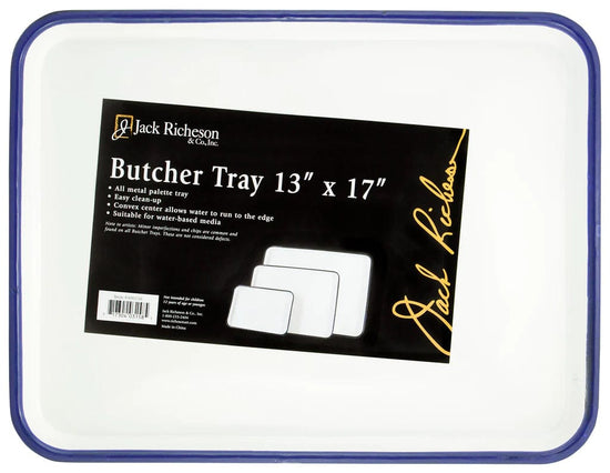 JACK RICHESON Metal Palette Jack Richeson - Butcher Tray - 13x17" - Item #400238