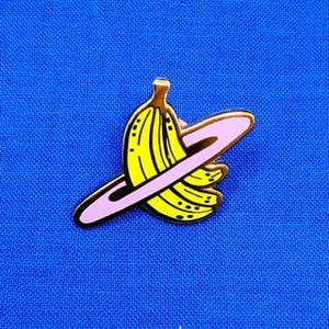 
                
                    Load image into Gallery viewer, JACKIELEE ENAMEL PINS GALAXY BANANA Jackie Lee - Enamel Pins
                
            