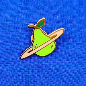 
                
                    Load image into Gallery viewer, JACKIELEE ENAMEL PINS GALAXY PEAR Jackie Lee - Enamel Pins
                
            