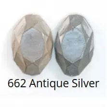 Jacquard Metallic Pigment Anitique Silver 662 Jacquard - Pearl Ex - Powdered Pigment - 3g Jars