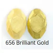 Jacquard Metallic Pigment Brilliant Gold 656 Jacquard - Pearl Ex - Powdered Pigment - 3g Jars