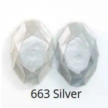 Jacquard Metallic Pigment Silver 663 Jacquard - Pearl Ex - Powdered Pigment - 3g Jars
