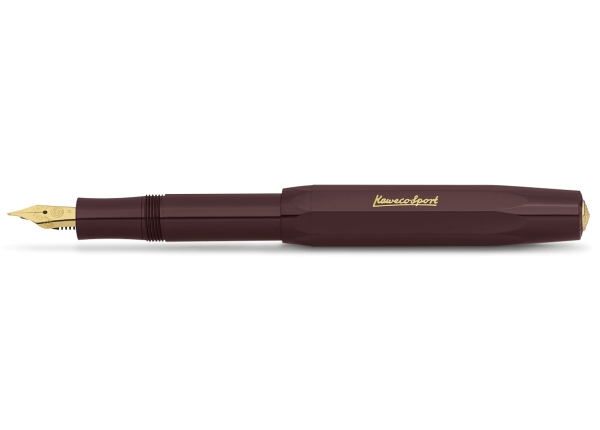 KAWECO FOUNTAIN PEN BORDEAUX / Fine Kaweco - Classic Sport - Fountain Pens