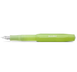 KAWECO FOUNTAIN PEN LIME / Fine Kaweco - Frosted Sport - Fountain Pens