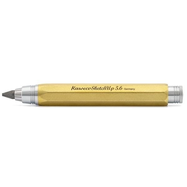 KAWECO PENCIL BRASS RAW Kaweco 5.6mm Pencil - Sketch Up Metal