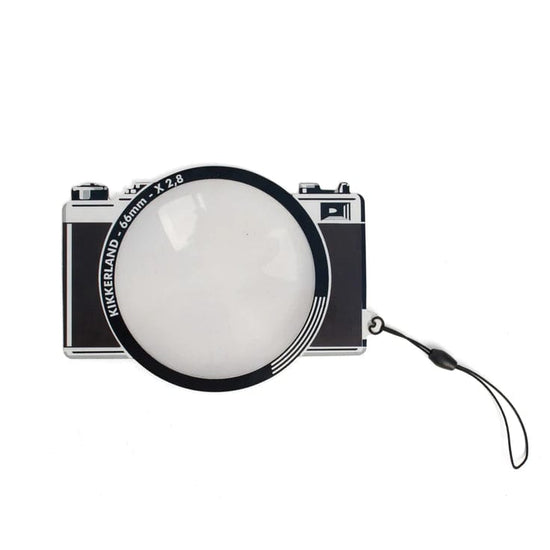 Kikkerland Design Inc. Magnifying Lens Kikkerland - Bookmark Magnifier - Film Camera - Item #MG10