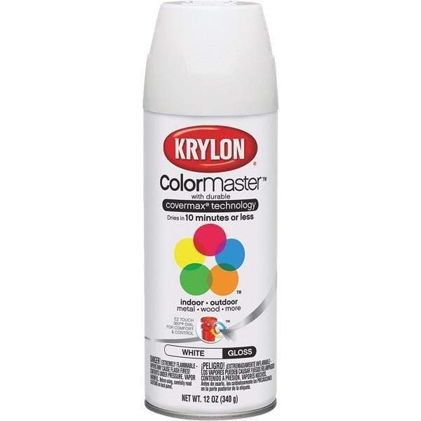 
                
                    Load image into Gallery viewer, KRYLON SPRAY PAINT Krylon Gloss White Spray Paint
                
            