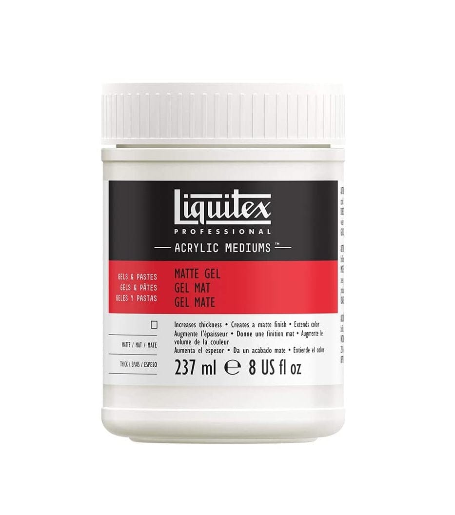 LIQUITEX Acrylic Medium Liquitex - Gel Medium - Matte - 237mL Jar - Item #5321