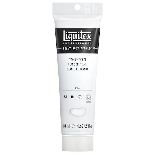 LIQUITEX ACRYLIC PAINT Liquitex - Acrylic Paint - 138ml - Titanium White