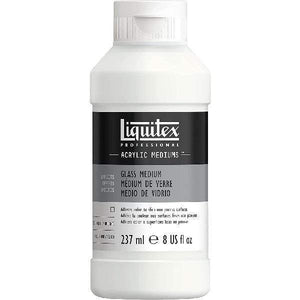 
                
                    Load image into Gallery viewer, LIQUITEX GLASS MEDIUM Liquitex - Glasss Medium - 237ml / 8oz - Acrylic Mediums - item# 8608
                
            