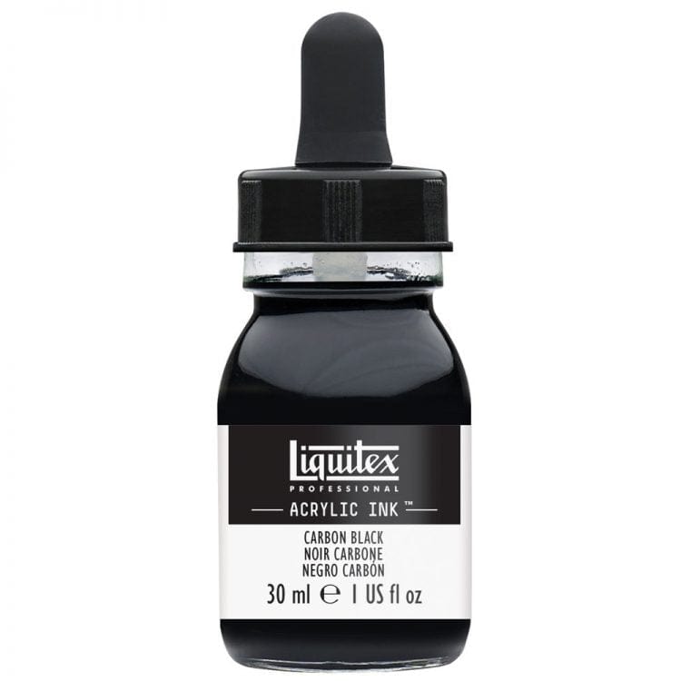 LIQUITEX Ink Carbon Black Liquitex - Acrylic Ink - 30ml / 1 fl oz