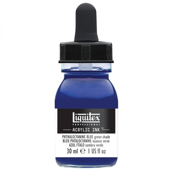 LIQUITEX Ink Phthalocyanine Blue (Green Shade) Liquitex - Acrylic Ink - 30ml / 1 fl oz