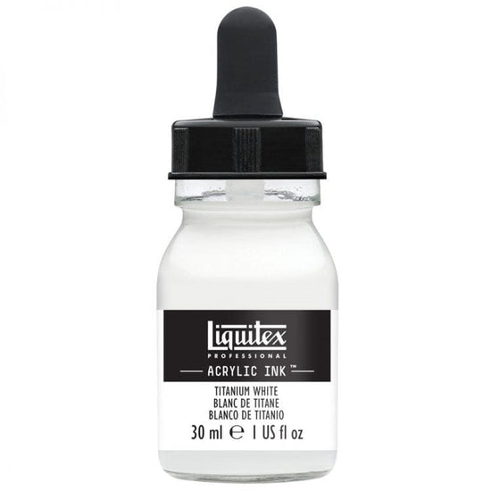 LIQUITEX Ink Titanium White Liquitex - Acrylic Ink - 30ml / 1 fl oz