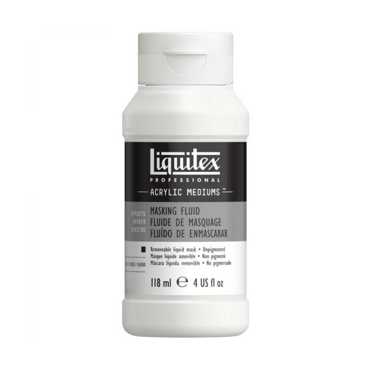 LIQUITEX MASKING FLUID Liquitex - Masking Fluid - 118ml / 4oz - Acrylic Medium - Item #5404