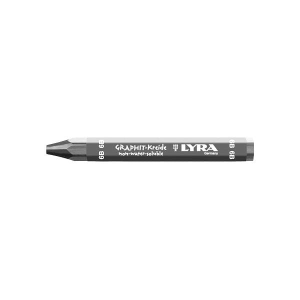 LYRA GRAPHITE CRAYON 6B Lyra Graphite Crayon