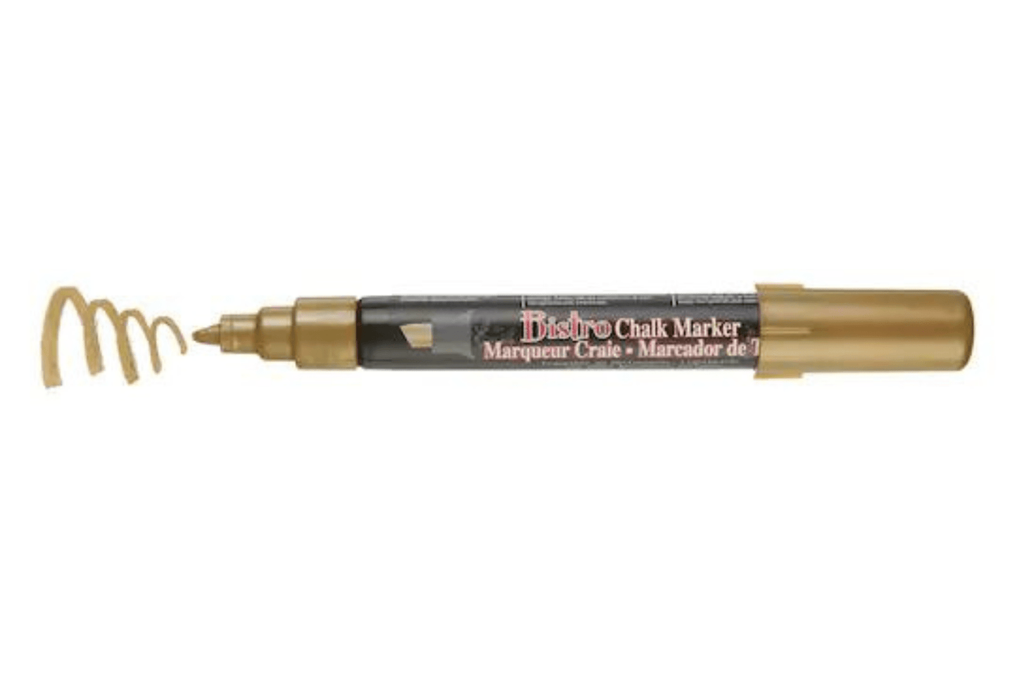 MARVY BISTRO CHALK MARKER GOLD Marvy Bistro - Chalk Marker - 6mm