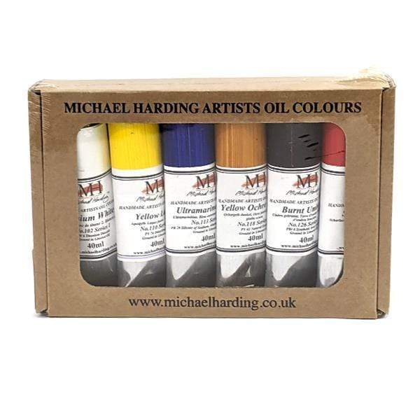 MICHAEL HARDING PAINT SET Michael Harding Paint Set 6 Pack Introductory Set