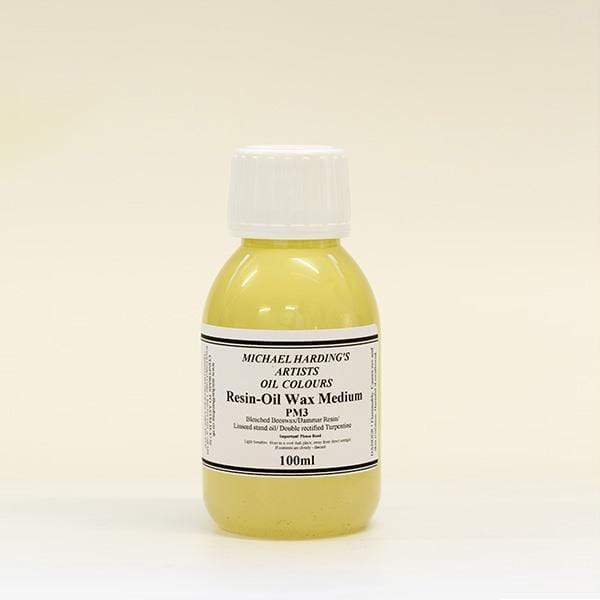 MICHAEL HARDING RESIN OIL WAX MEDIUM Michael Harding's Resin Oil Wax Medium 100ml