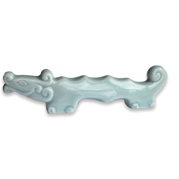 Mino Ware Brush Holder Mino Ware - Ceramic Dragon Brush Holder - Large