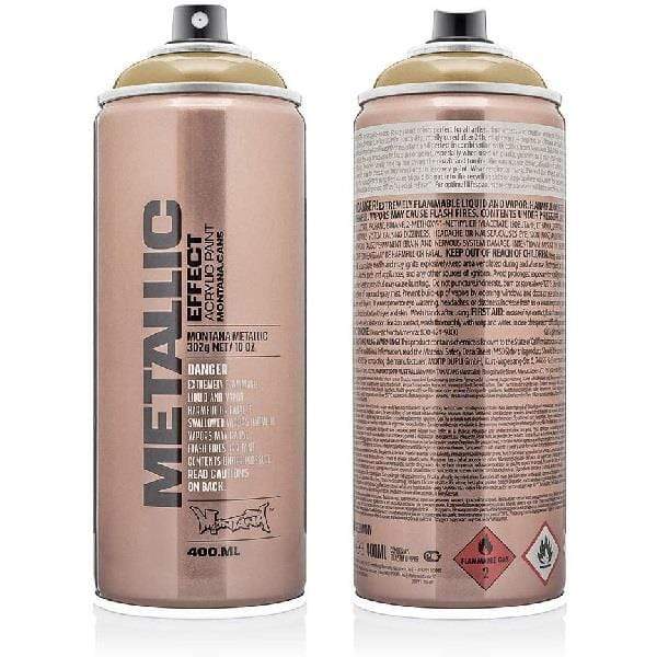MONTANA SPRAY PAINT Montana - Spray Paint - 400ml - Metallic Gold