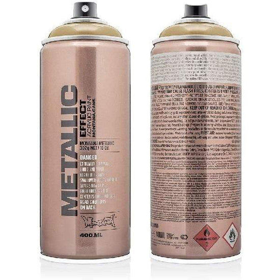 MONTANA SPRAY PAINT Montana - Spray Paint - 400ml - Metallic Gold
