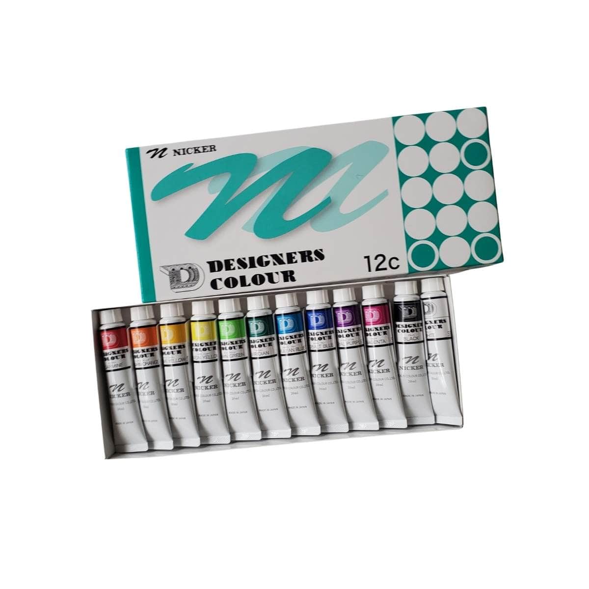 Nicker Poster Colour Paint Sets- 40ml Jars — Art Department LLC