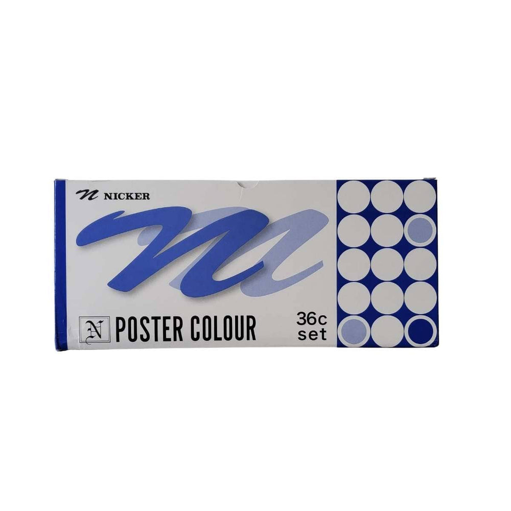 Nicker - Poster Colours - Set of 36 Colours - 20mL Tubes - Item #PT20M ...