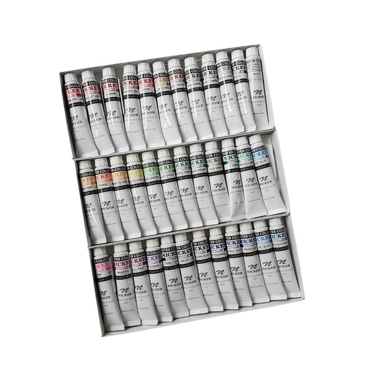 Nicker Watercolors Poster Color 36c Set 20ml No.6 F/S w/Tracking# New from  Japan