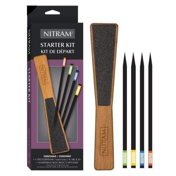 Nitram Charcoal Starter Kit Gwartzmans Gwartzman s Art Supplies