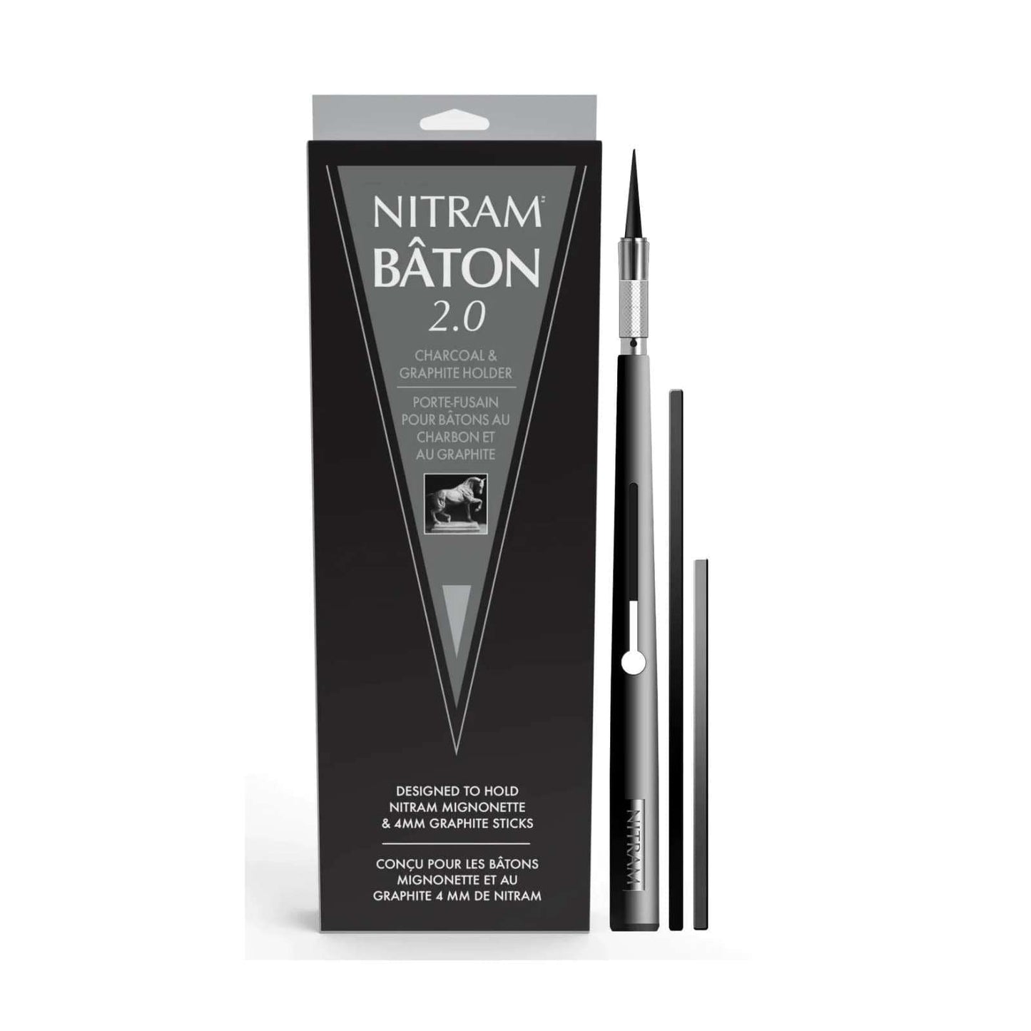 Nitram Stylus Nitram - Bâton 2.0 - Charcoal & Graphite Holder - Item #700342