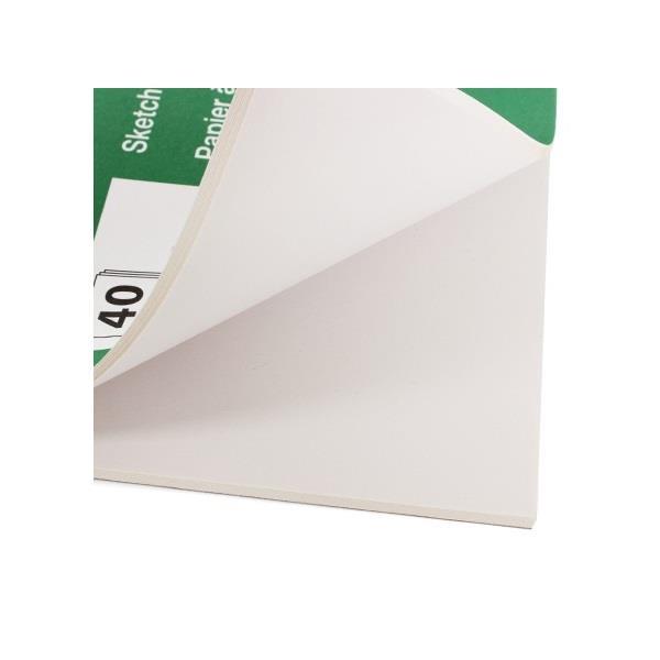 NORTH AMERICAN CARTRIDGE PAD North American Paper - Cartridge Paper Pad - 24x36" - 40 Sheets *Minimum 10 per pad  for delivery*