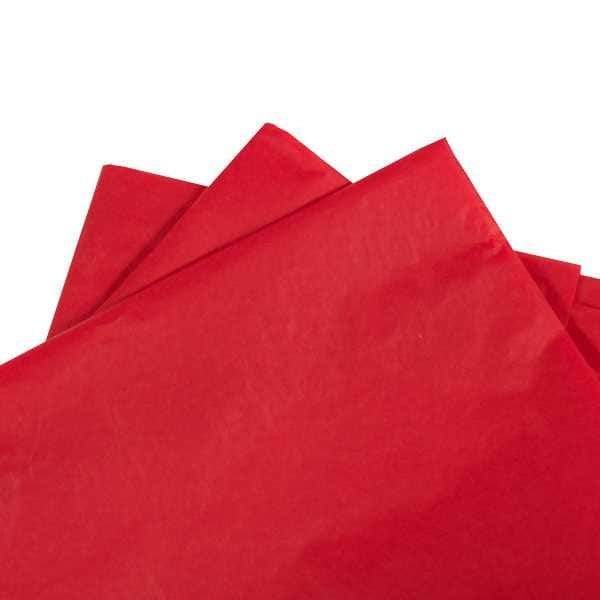 NORTH AMERICAN TISSUE PAPER SCARLET Tissue Paper 20x30" - 24 sheet pack