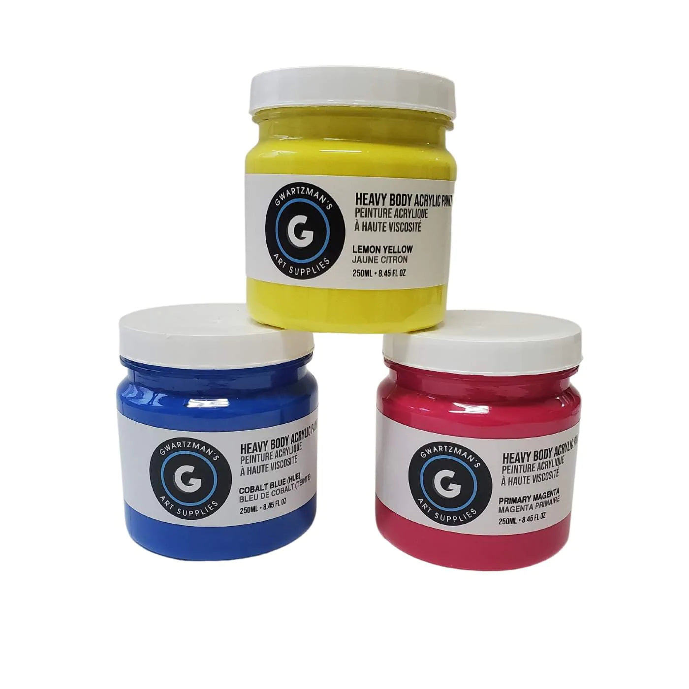 NuArt ACRYLIC PAINT Gwartzman's Acrylic Colours - 250mL Jars - Series 1
