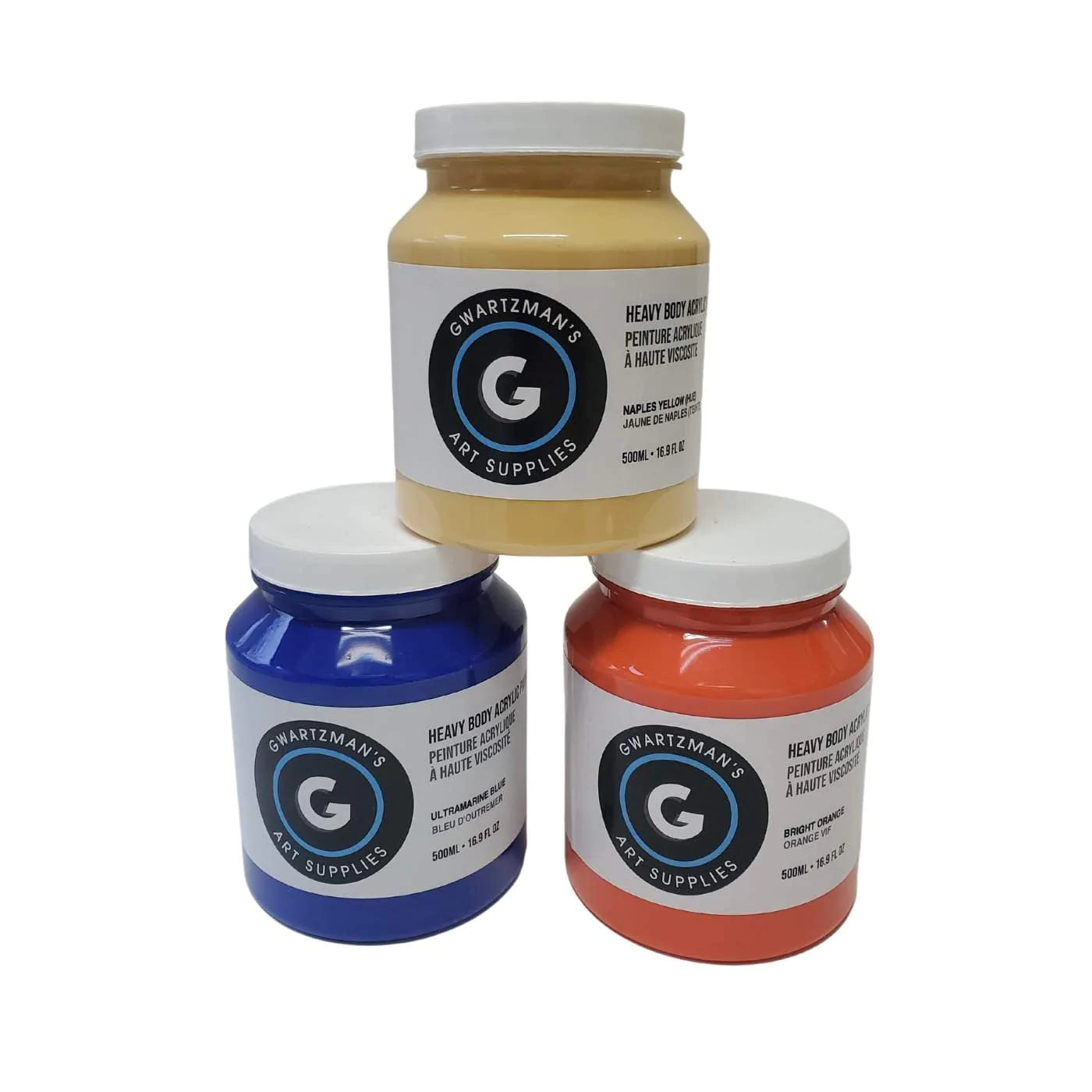 NuArt ACRYLIC PAINT Gwartzman's NuArt - Acrylic Paints - 500mL Jars - Series 1