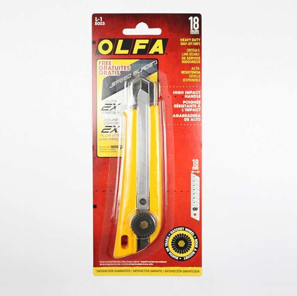 Olfa 18mm BN-L Ratchet Lock Basic Utility Knife