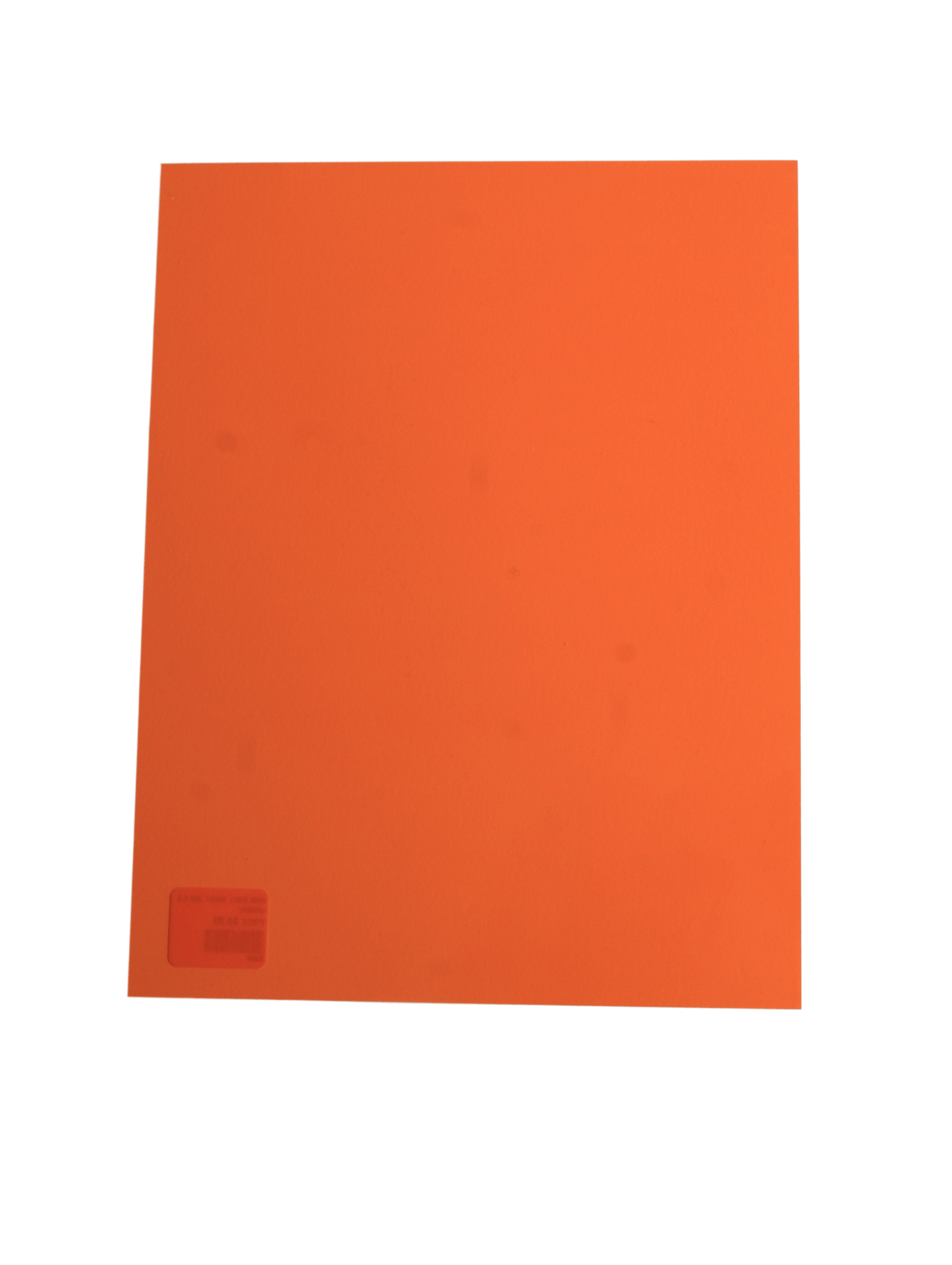 GWARTZMANS VINYL SHEET ORANGE Gwartzman's - Vinyl Sheet - .005 8.5x11" - Translucent Colours VCOPK585115