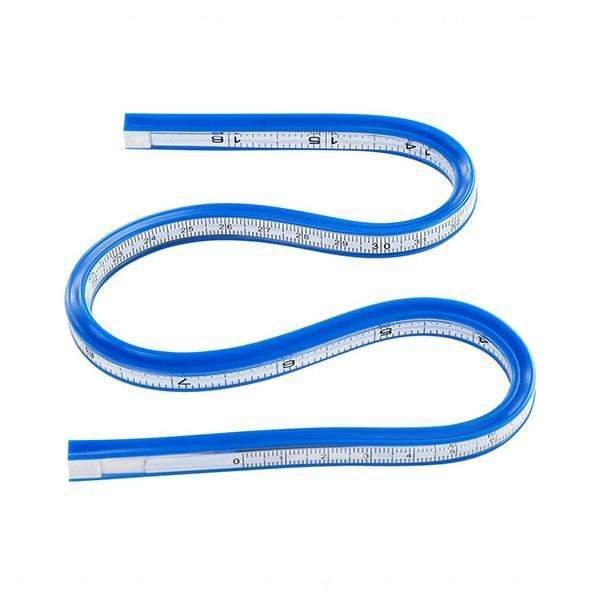 PACIFIC ARC FLEXIBLE CURVE Pacific Arc - Flexible Curve - Graduated - 18" - Plain - 45cm - Ruler