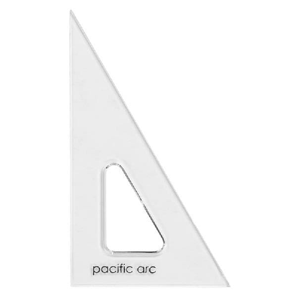 Pacific Arc - Transparent Acrylic Triangle - 30/60 Degree - 14