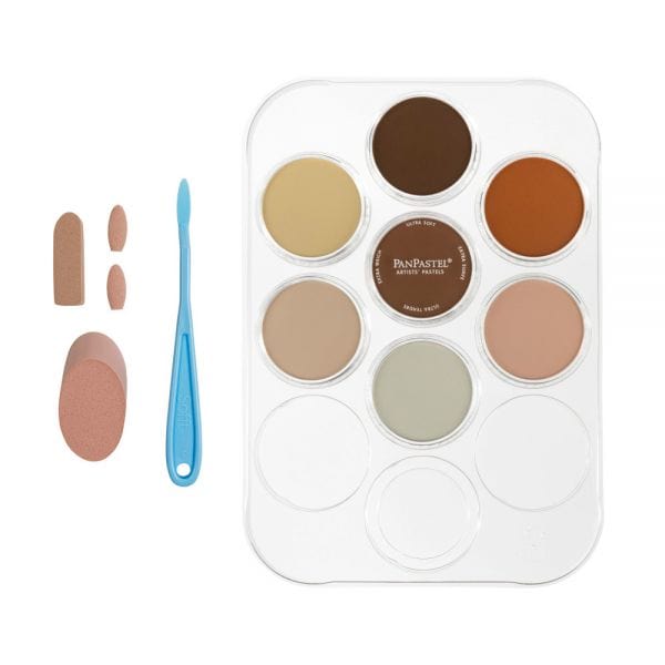 PanPastel PanPastel Set PanPastel - Painting Pastels - 7 Colours & Palette - Skin Tones Set - Item #30081