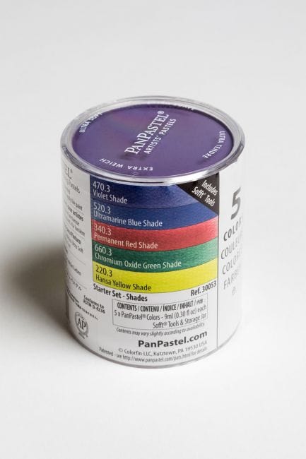 PANPASTEL PanPastel Set PanPastel - Painting Pastels - Shades Starter Set - 5 Colours - Item #30053