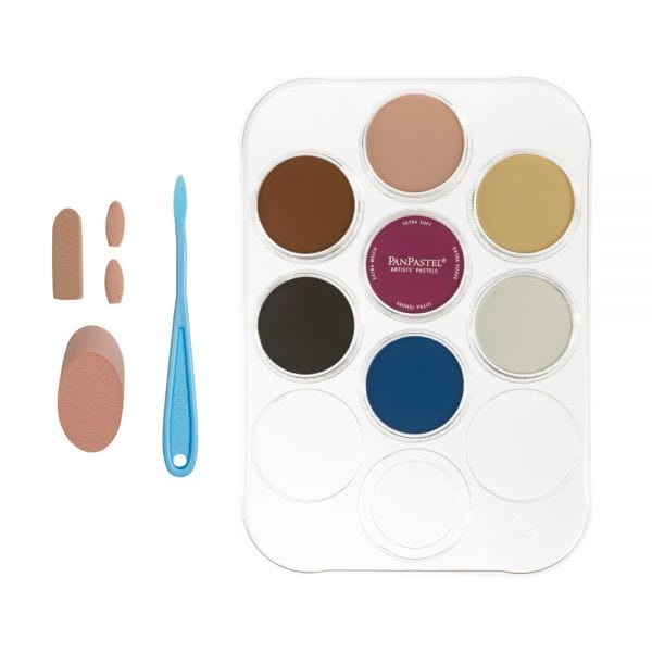 PanPastel PanPastel Set PanPastel - Painting Pastels - Starter Kit - 7 Portrait Colours & Palette - Item #30073