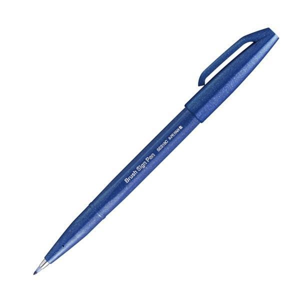 PENTEL BRUSH SIGN PEN Pentel Brush Sign Pen Blue