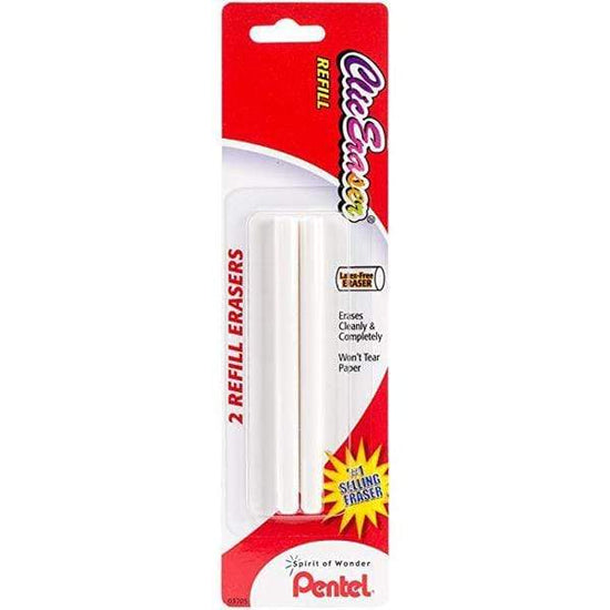 PENTEL CLIC ERASER REFILLS Pentel Clic Eraser Refills Pack of 2