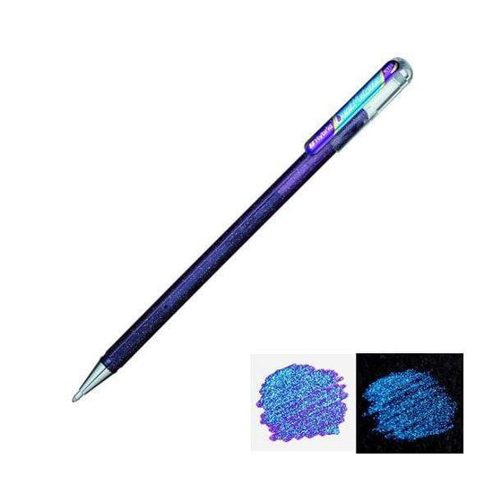 Swatching ALL 18 Pentel Hybrid Dual Metallic Glitter Gel Pens