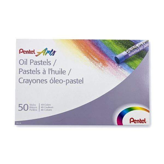 PENTEL OIL PASTEL Pentel Oil Pastels Set of 50