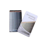 PEROCI 12 GRAPHITE PENCILS Peroci Graphite Pencils - Set of 12 in a Tin